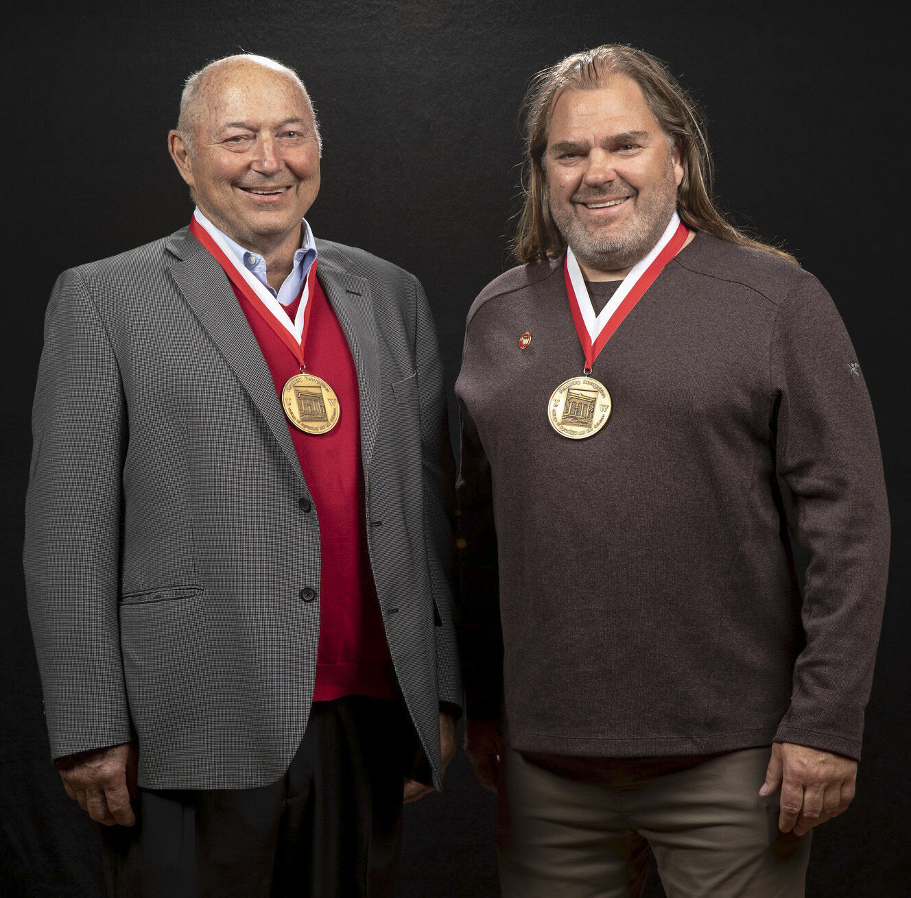 Steve and Andy Diercks at CALS Honorary Recognition Ceremony